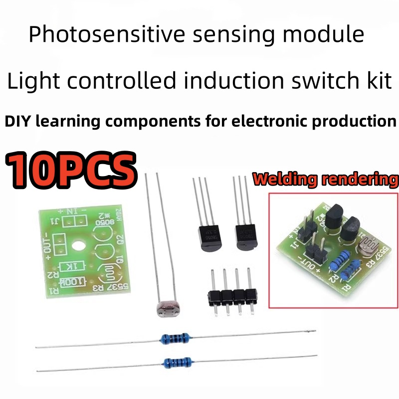10PCS Light sensitive sensing  - Diy Electronics Learning Kit review and price