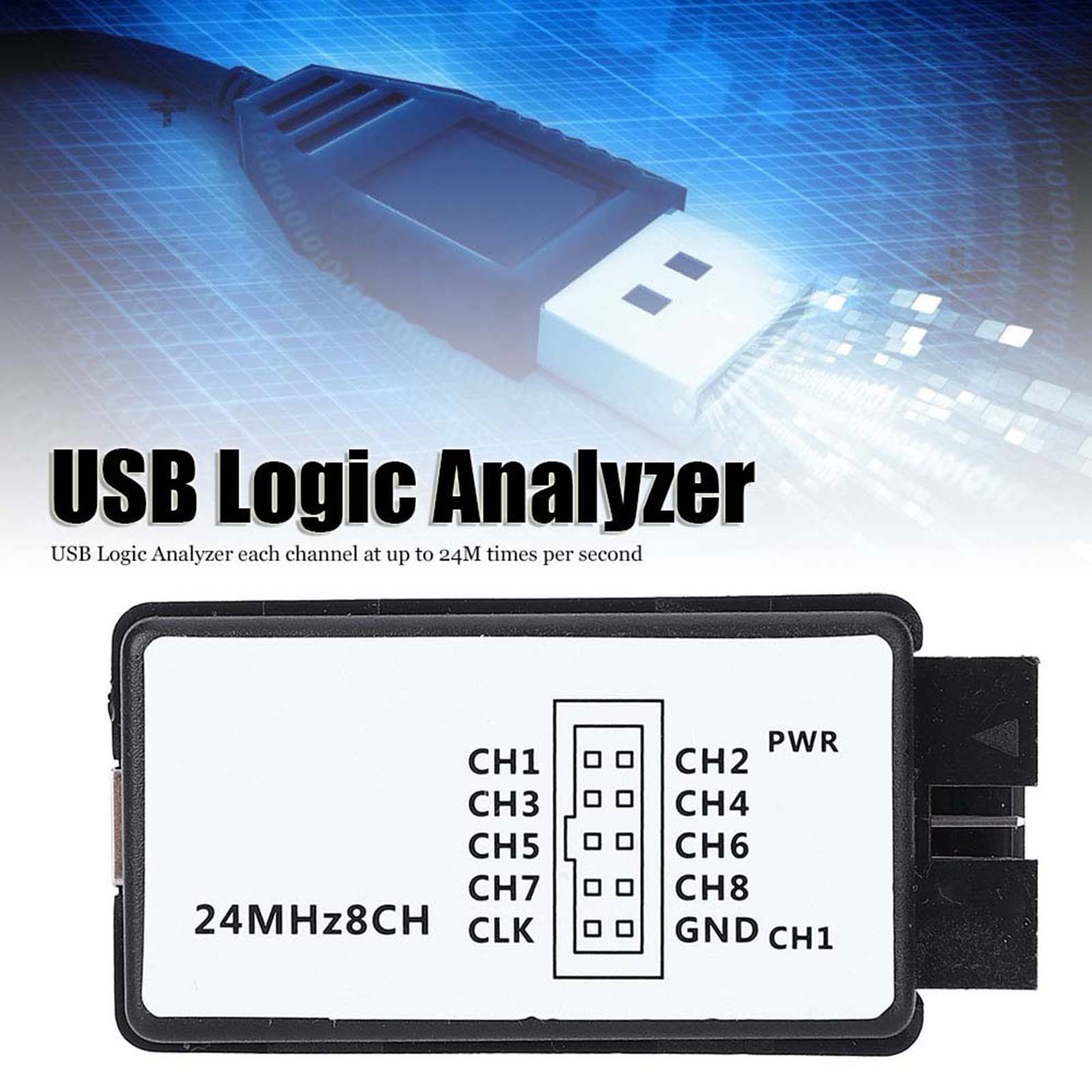 Logic Analyzer 24MHz Logic Ana - Logic Analyzer Usb review and price