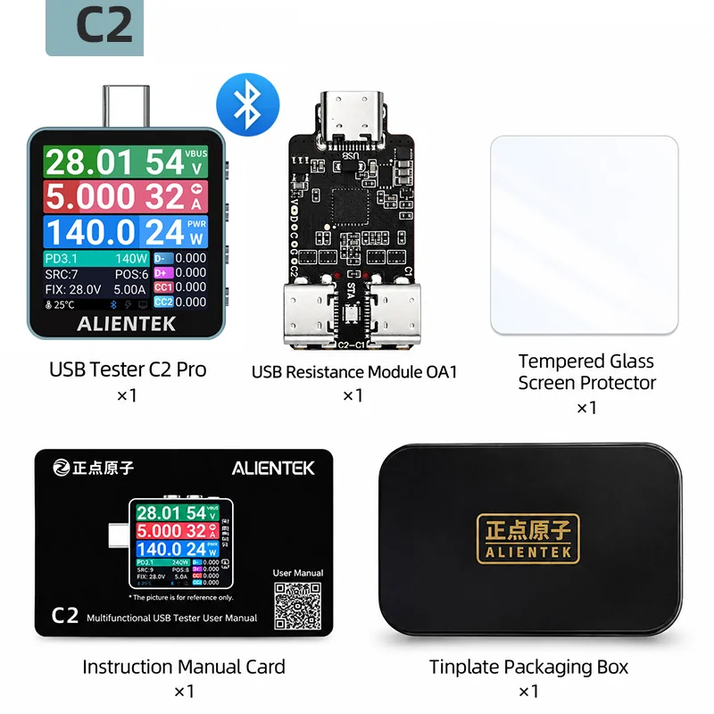 ALIENTEK C2 Color Screen Teste - Logic Analyzer Usb review and price