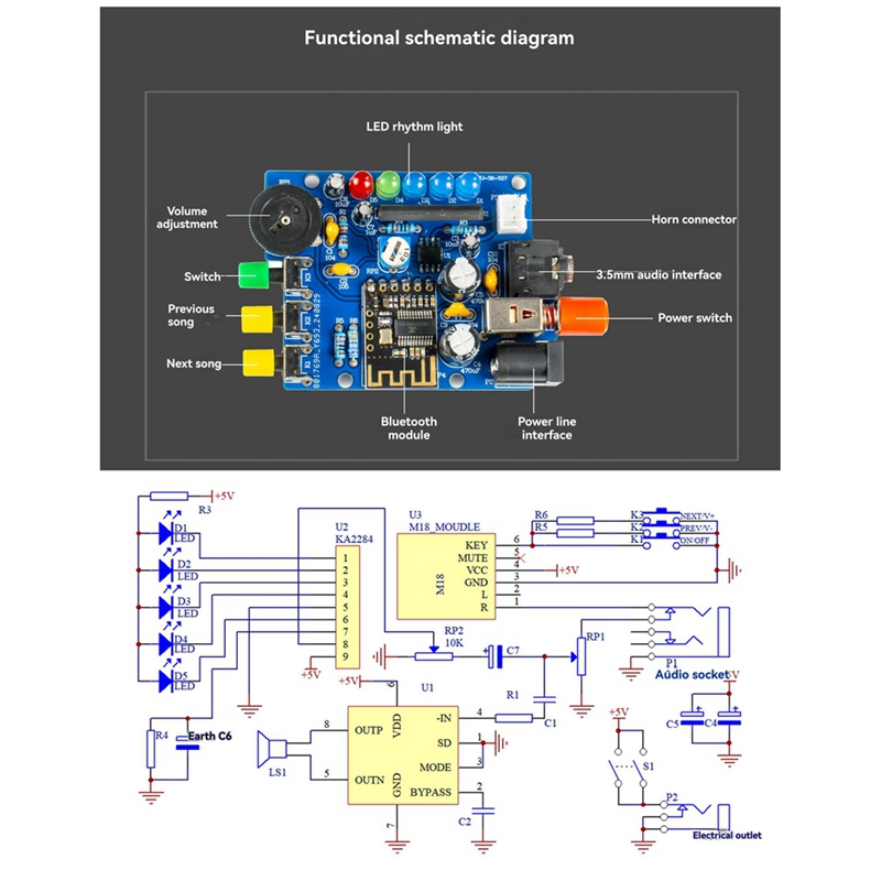DIY Bluetooth Speaker Kit Elec - Diy Electronics Project Kit review and price