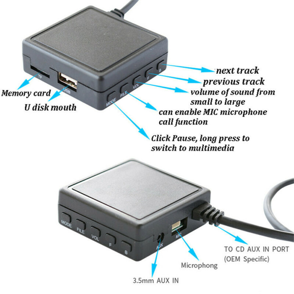 Car BT 5.0 AUX USB Music Adapt - Diy Audio Electronics Kit review and price